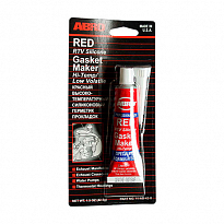 ABRO герметик прокладок КРАСНЫЙ малый силиконовый 11-AB-42-R 42,5г 1/12шт